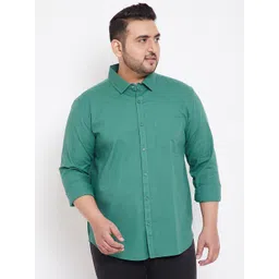 Instafab Plus Men Plus Size Classic Cotton Casual Shirt-picture-31