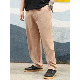 Instafab Plus Men Relaxed Fit Trousers-picture-25