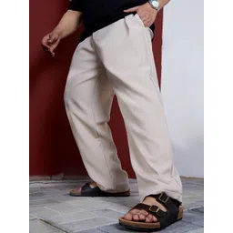 Instafab Plus Men Relaxed Trousers-picture-34