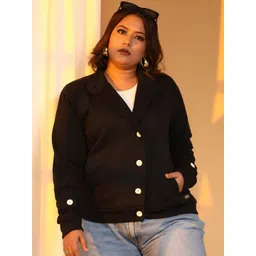Instafab Plus Size Women Lightweight Bomber Jacket-picture-33