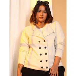 Instafab Plus Size Women Solid Hooded Lightweight Pure Cotton Jacket-picture-28