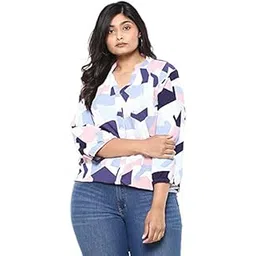 instafab plus Women Stylish Graphic Design Casual Tops-picture-11