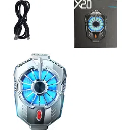 INSTRA Mobile Radiator All Metal Silent Magnetic Suction Live Radiator 1 Fan Ergonomic Cooling Pad with Adjustable Height image 4