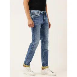 Integriti Men Slim Fit Mid-Rise Heavy Fade Stretchable Jeans-picture-39