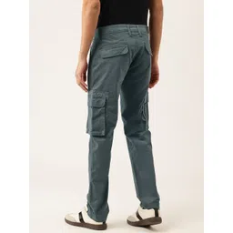 Integriti Men Smart Slim Fit Mid-Rise Stretchable Cargo Style Jeans image 4