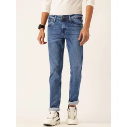 Integriti Men Smart Slim Fit Mid-Rise Stretchable Jeans-picture-32