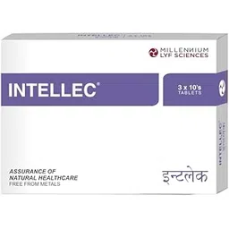 INTELLEC TABLETS | Natural & Gentle Brain Activator to Improve Memory, Focus & Concentration | 60 Tablets-picture-11