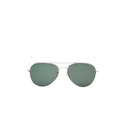 Intellilens Unisex Green Lens & Gold-Toned Aviator Sunglasses with Polarised and UV Protected Lens-picture-27