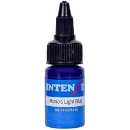 Intenze Advanced Tattoo Ink Mario's Light Blue 1/2oz,15ml-picture-36