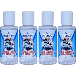 intenzo oils Pure Silicone Treadmill Lubricant Oil for Belt/High Viscosity each in100 ml Pack of 4-picture-14
