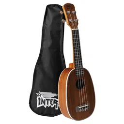 Intern INT-UK03 Soprano Ukulele with Bag - Brown-picture-24