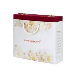 INTERNATIONAL GIFT Gold Pagdi Ganesh Idol Statue Home Gift Set image 2