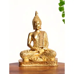 INTERNATIONAL GIFT Gold-Toned Buddha Idol Showpiece-picture-17