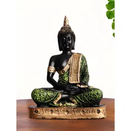 INTERNATIONAL GIFT Green Buddha Idol Showpiece-picture-19