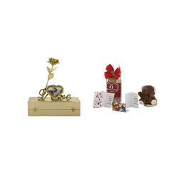 INTERNATIONAL GIFT Red & Brown 3 Pieces Valentine's Day Gifts Set-picture-33