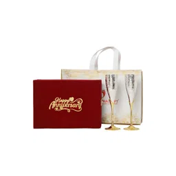 INTERNATIONAL GIFT Red & White Wine Glass & Velvet Box Home Gift Sets-picture-36