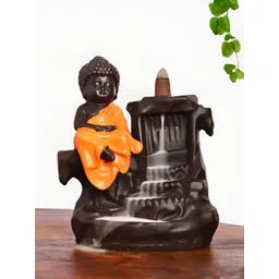 INTERNATIONAL GIFT Red Buddha Idol Showpiece image 1