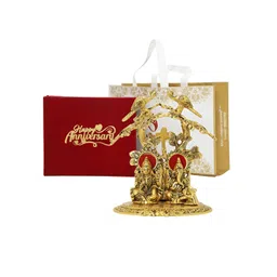 INTERNATIONAL GIFT Red Laxmi Ganesh Tree Showpiece With Box-picture-16