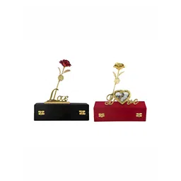 INTERNATIONAL GIFT Red Rose With Love Stand & Rose Flower-picture-30
