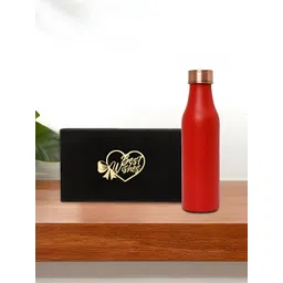 INTERNATIONAL GIFT Red Single Copper Solid Water Bottle-picture-38