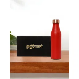 INTERNATIONAL GIFT Red Single Copper Solid Water Bottle-picture-40