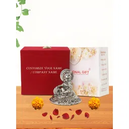 INTERNATIONAL GIFT Silver-Toned Laddu Gopal Religious Idol Showpiece-picture-32