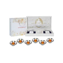 INTERNATIONAL GIFT Silver-Toned Religious Idol Showpiece-picture-28