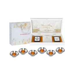 INTERNATIONAL GIFT Silver-Toned Religious Idol Showpiece-picture-25