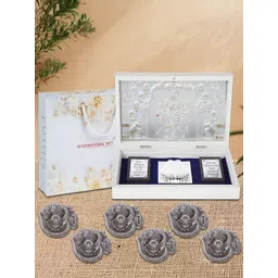 INTERNATIONAL GIFT Silver-Toned Religious Idol Showpiece-picture-26