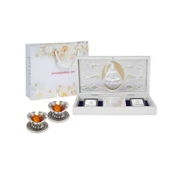 INTERNATIONAL GIFT Silver-Toned Religious Idol Showpiece-picture-29