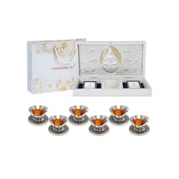 INTERNATIONAL GIFT Silver-Toned Religious Idol Showpiece-picture-30