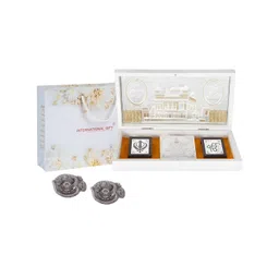 INTERNATIONAL GIFT Silver-Toned Religious Idol Showpiece-picture-31