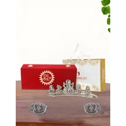 INTERNATIONAL GIFT Silver-Toned Religious Idol Showpiece-picture-39