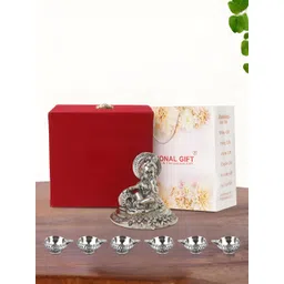 INTERNATIONAL GIFT Silver-Toned Religious Idol Showpiece-picture-41