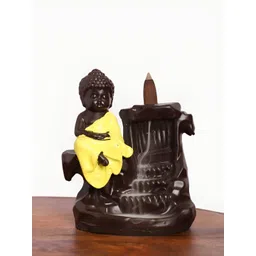 INTERNATIONAL GIFT Yellow Buddha Idol Showpiece-picture-12