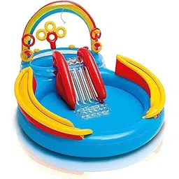 Intex Rainbow Ring Play Center, Multi Color - Kids-picture-14