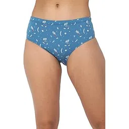 intimacy lingerie Classic Dark Printed Panty for Women Mid Waist, Medium Coverage Hipster|Briefs Panty Set for Women Daily Use with Inner Elastic Pack of 3-picture-25