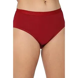 intimacy lingerie Women's Classic Dark Plain Panty Mid Waist, Medium Coverage Hipster|Briefs Panty Set for Women Daily Use with Outer Elastic Pack of 3 Panties-picture-20