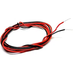 INVENTO 1mtr 24 AWG 0.25 sq.mm High Quality Durability 5A Tinned Copper Silicone Wire Flexible Red & Black Cable 1.3mm Dia High Temperature for DIY-picture-10
