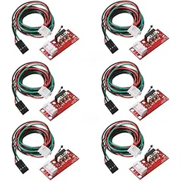 INVENTO 6Pcs Mechanical Endstop Switch Reprap Mendel Prusa Ramps V1.4 for 3D Printer or CNC-image-7