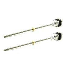 Invento Nema 17 4.2 Kg-cm Stepper Motor + Flexible coupling + 500mm (0.5 Mtr.tr) M8 8mm 1.25mm Pitch Threaded Rod + Brass Nut For DIY ISC 1874-5A-picture-18