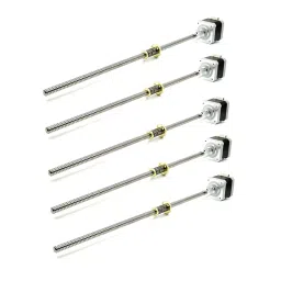 Invento Nema 17 4.2 Kg-cm Stepper Motor + Flexible coupling with 1000mm (1mtr) T8 TR8 8mm Lead Screw square thread with Anti-backlash Brass Nut CNC Robotics DIY Projects 3D Printer ISC 1696-3-picture-38