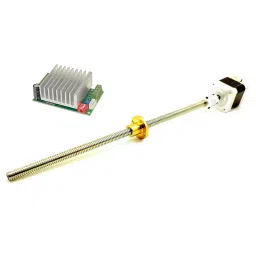 Invento TB6600 Driver + Nema 17 4.2 Kg-cm Stepper Motor + Flexible coupling + 800mm (0.8 mtr)-picture-32