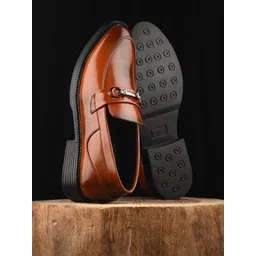 INVICTUS Men Buckle Detailed Formal Loafers-picture-21