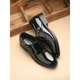 INVICTUS Men Buckle Detailed Formal Monk Shoes-picture-39