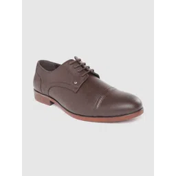 INVICTUS Men Coffee Brown Solid Formal Derbys-picture-25