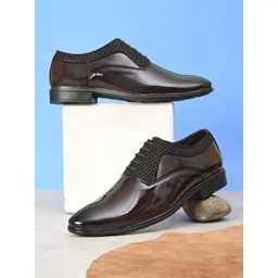 INVICTUS Men Laced Up Leather Formal Oxford-picture-30