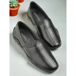INVICTUS Men Leather Formal Loafers-picture-10