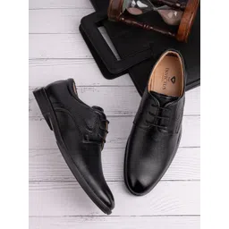 INVICTUS Men Perforated Formal Derbys-picture-26