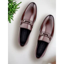 INVICTUS Men Pointed Toe Slip-On Formal Loafers-picture-10